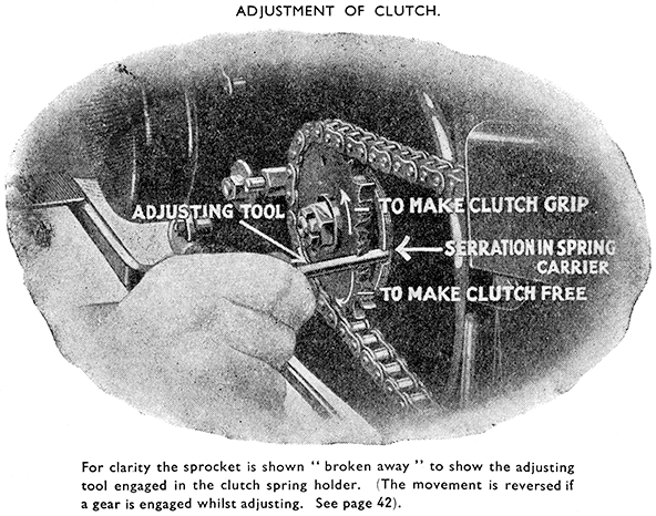 p40 clutch adjustment