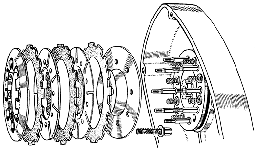 F62/1R Figure 16 clutch member positions