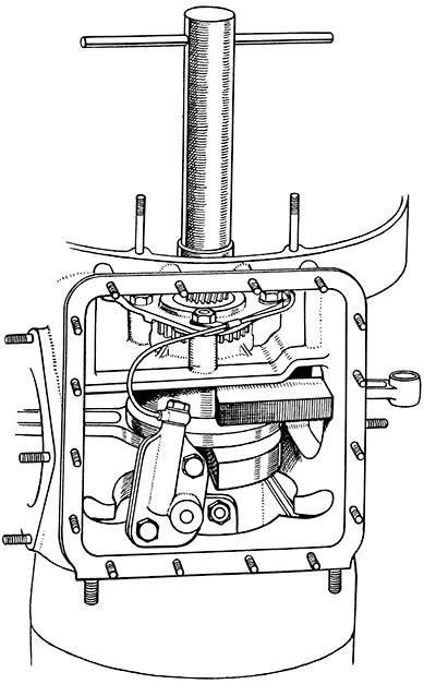 F62/1R Figure 24 Removal of Driving Shaft Lock Ring